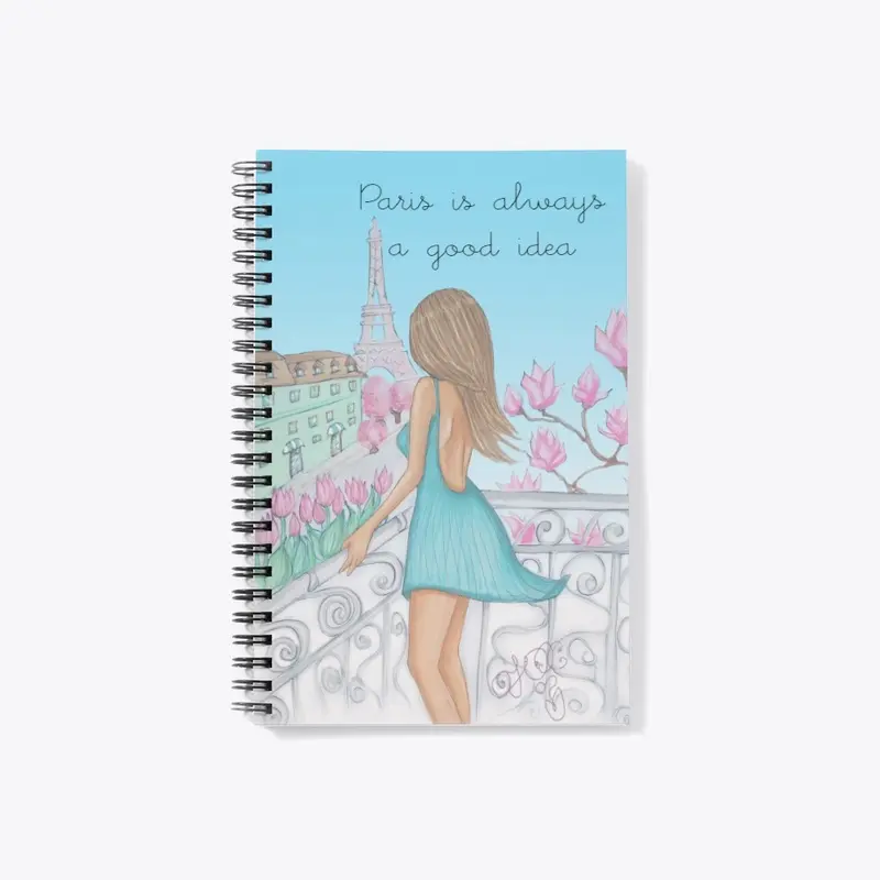 Spring Blooming collection notebook